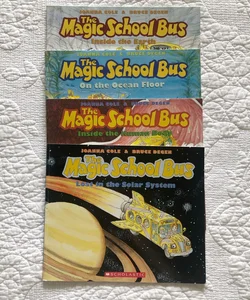 The Magic School Bus Books - Set of 4