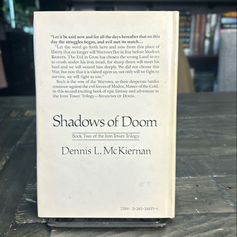 Shadows of Doom (true 1st edition 1984)