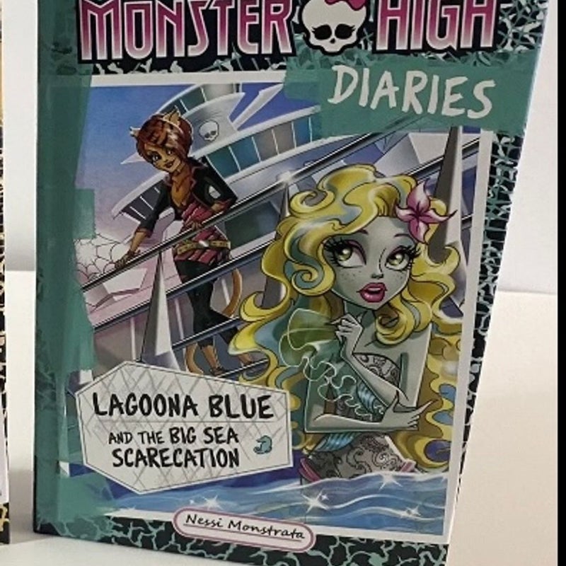 Monster High Diaries: Lagoona Blue Book 