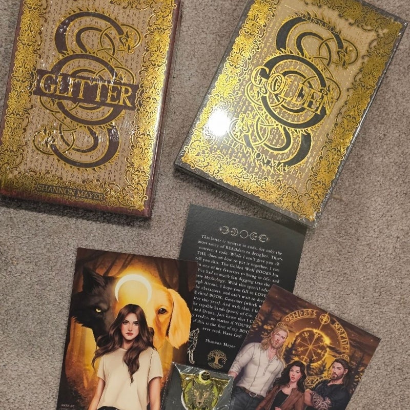 Arcane Society Gold & Glitter by Shannon Mayer