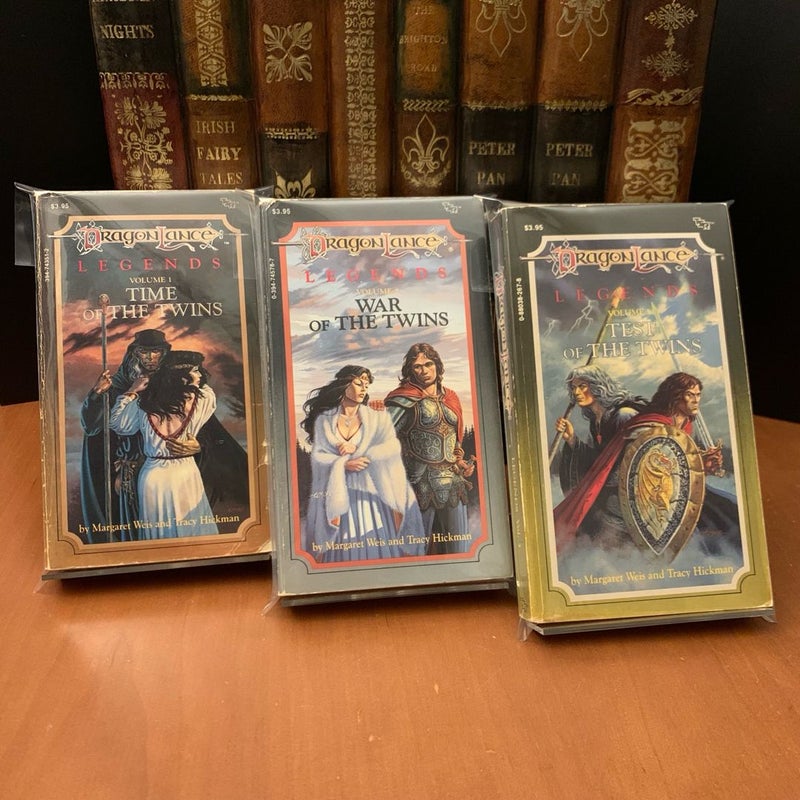 DragonLance: Complete Legends Trilogy Set: Time of the Twins, War of the Twins, Test of the Twins