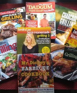 🔥8 Grilling Cookbooks Bundle 🍔🌭🥩