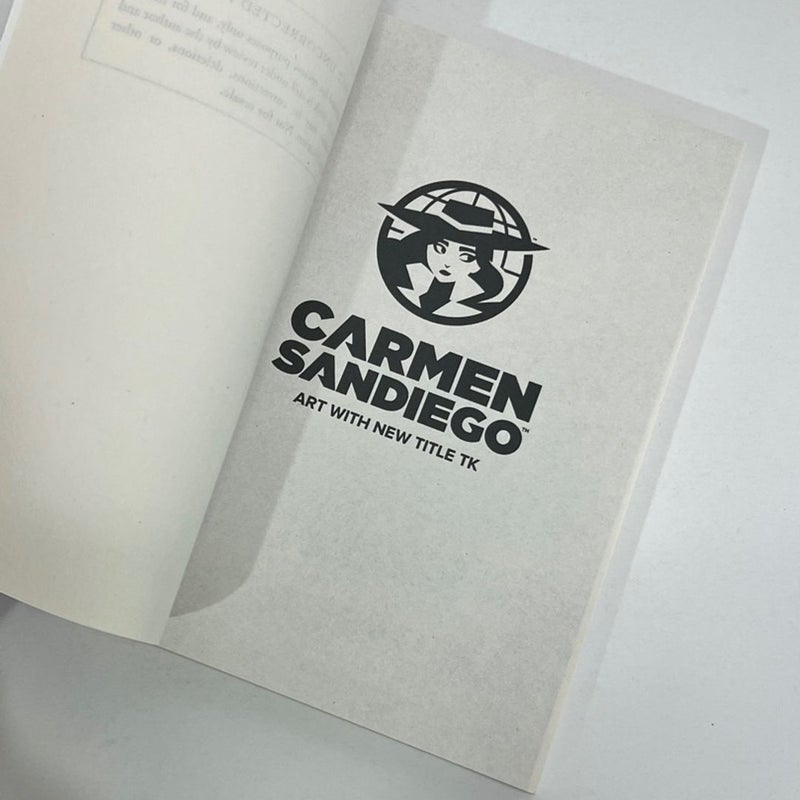 Secrets of the Silver Lion (A Carmen Sandiego Novel) ARC