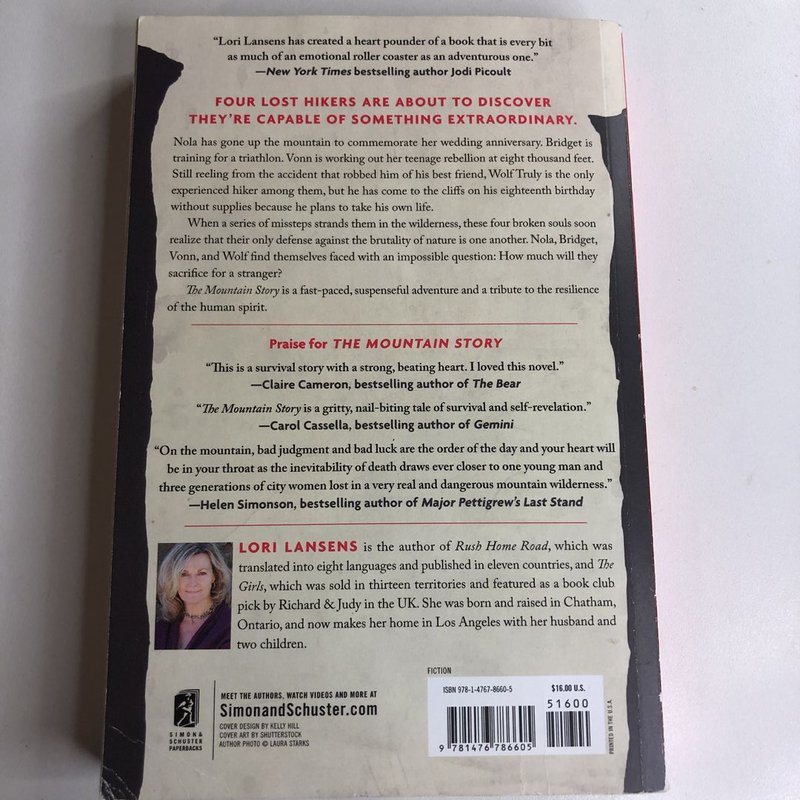 The Mountain Story by Lori Lansens