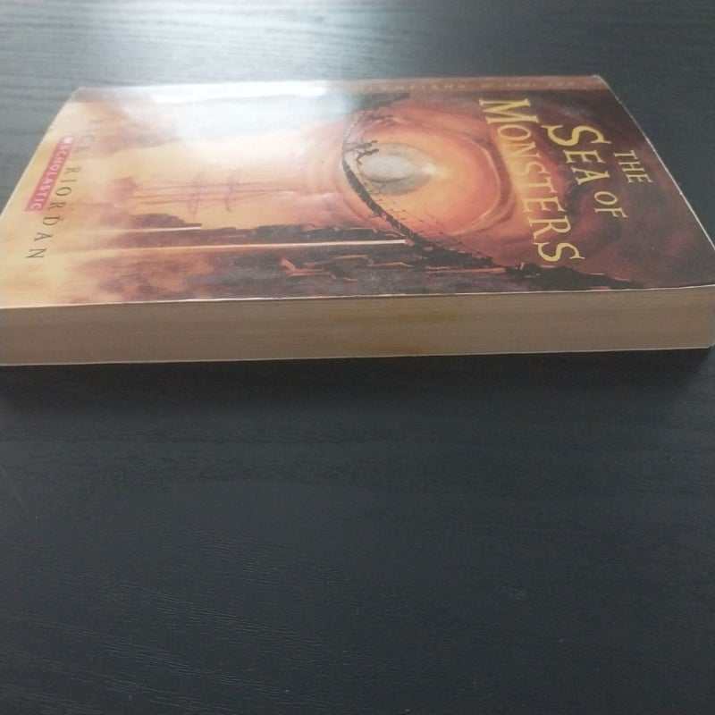 Percy Jackson and the Olympians book two, The Sea of Monsters