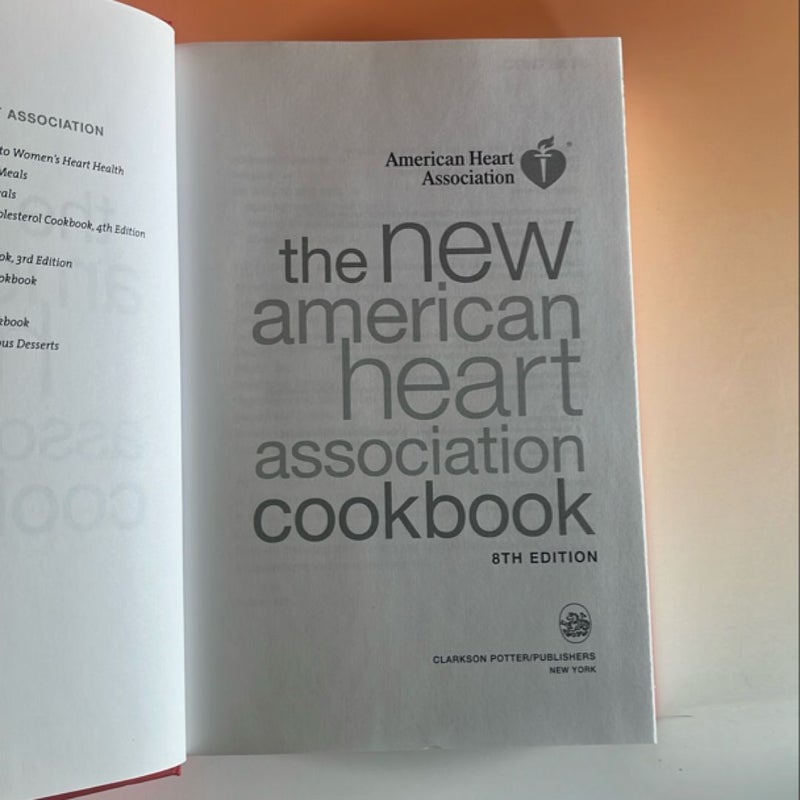 The New American Heart Association Cookbook