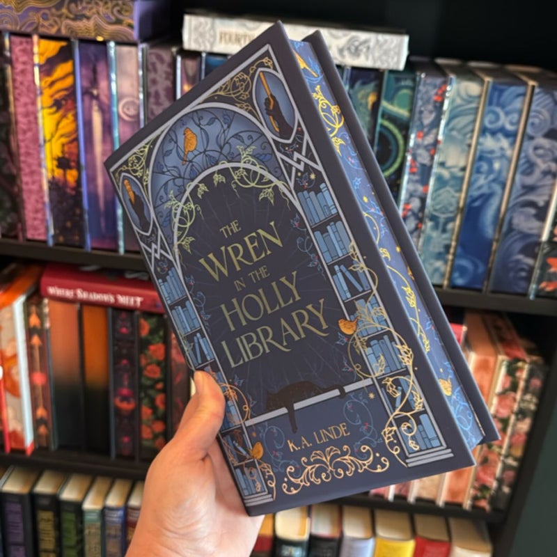 FAIRYLOOT Signed! The Wren in the Holly Library