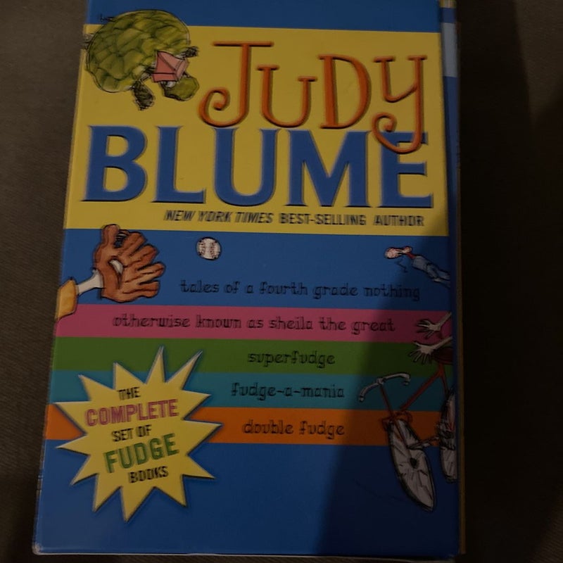 Judy Blume's Fudge Box Set