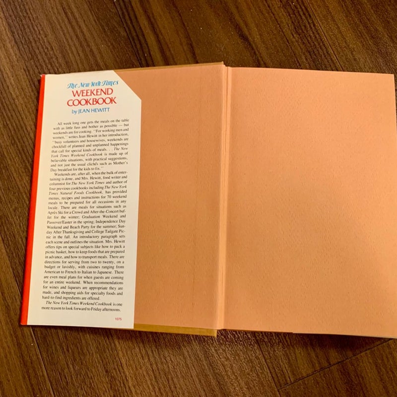 The New York Times Weekend Cookbook