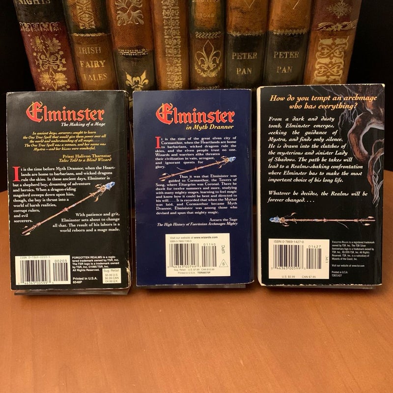 Complete Elminster Series 1-5: The Making of A Mage, Elminster in Myth Drannor, The Temptation of Elminster, Elminster in Hell, Elminster’s Daughter