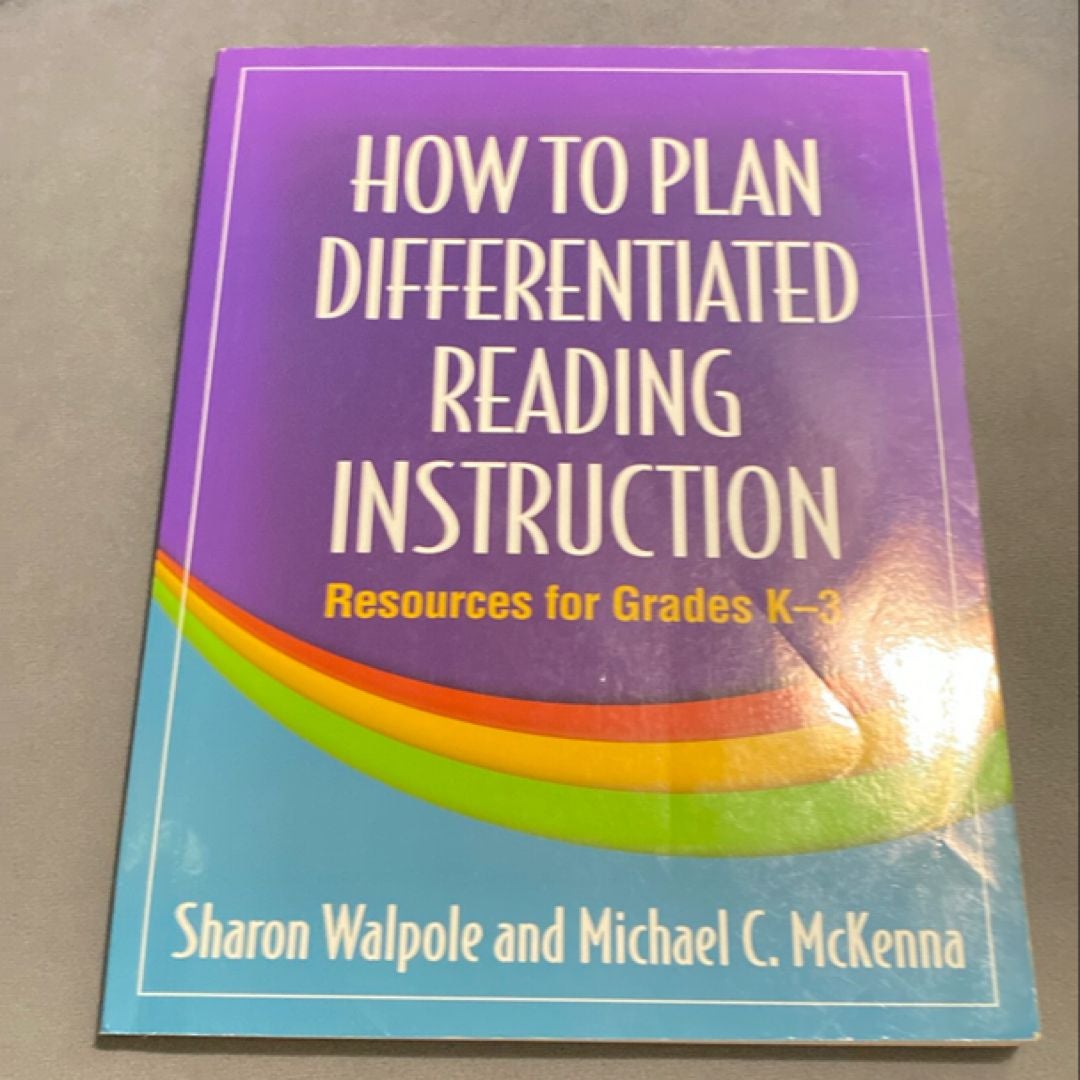 How to Plan Differentiated Reading Instruction