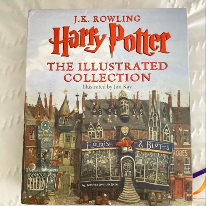 Harry Potter: the Illustrated Collection (Books 1-3 Boxed Harry Potter: the Illustrated Collection (Books 1-3 Boxed