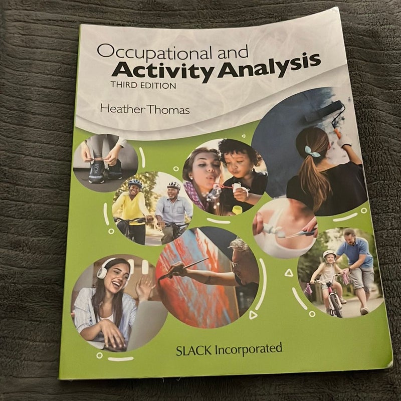 Occupational and Activity Analysis
