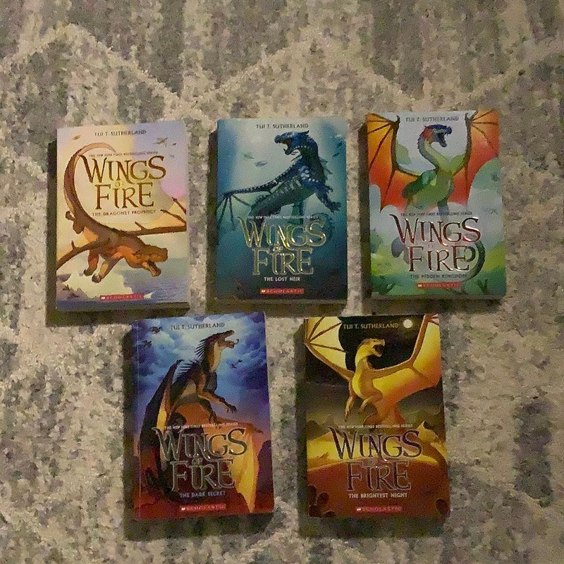 Wings of Fire, Complete first arc, books 1-5