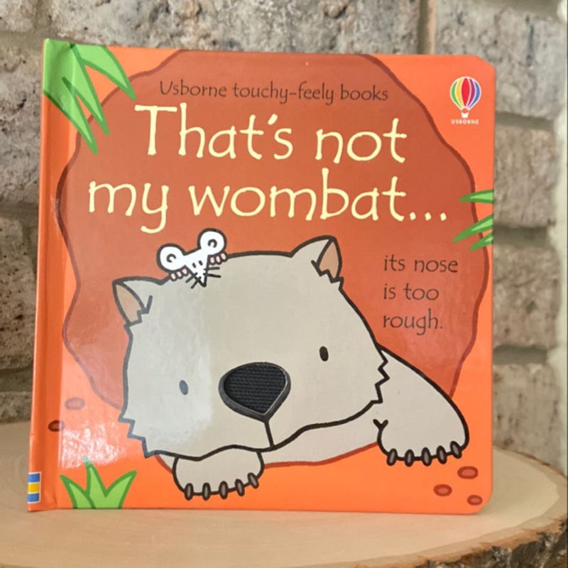 Thats Not My Wombat ...