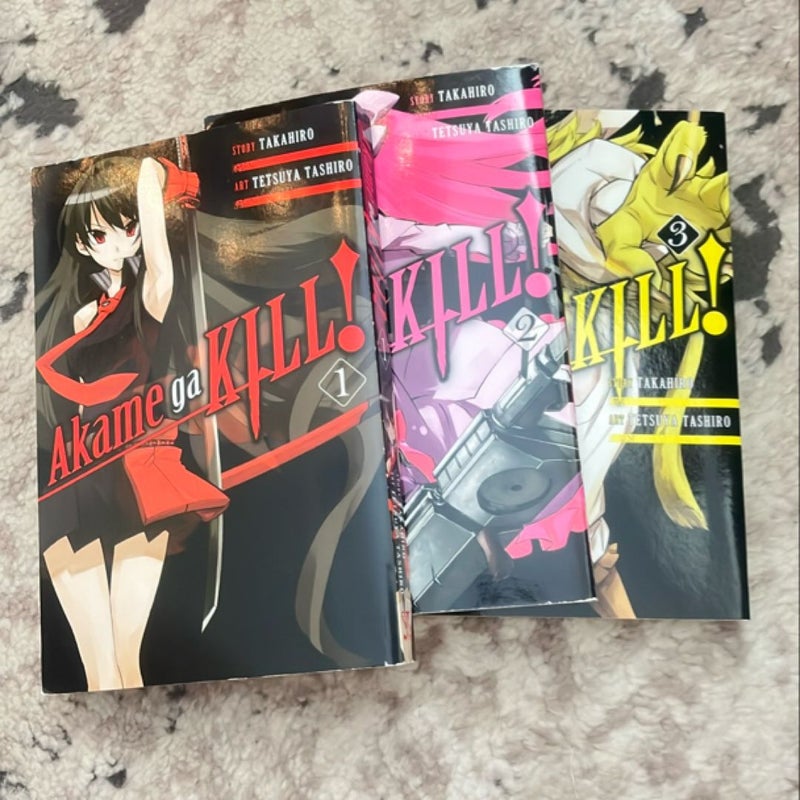 Akame ga Kill! 1-3 BUNDLE