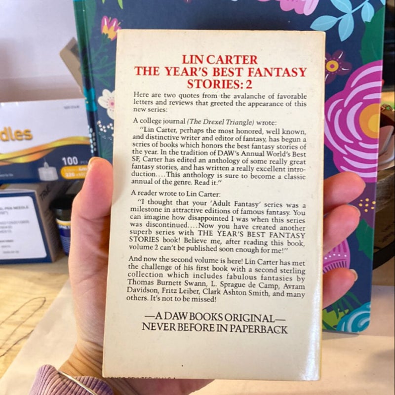 The Year's Best Fantasy Stories : 2 (VINTAGE 1976)