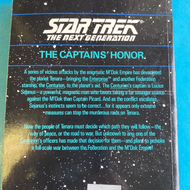 Captains honor star trek the next Generation #8