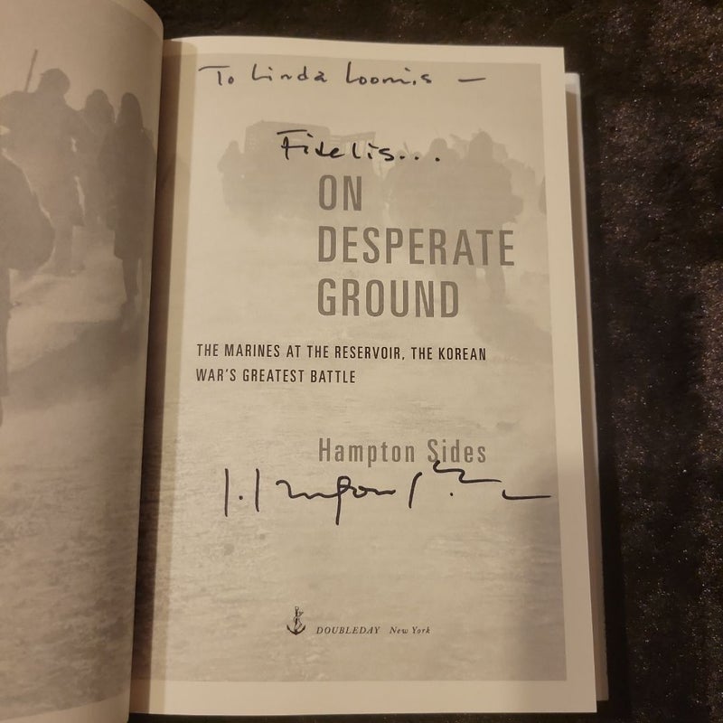 On Desperate Ground (Signed)