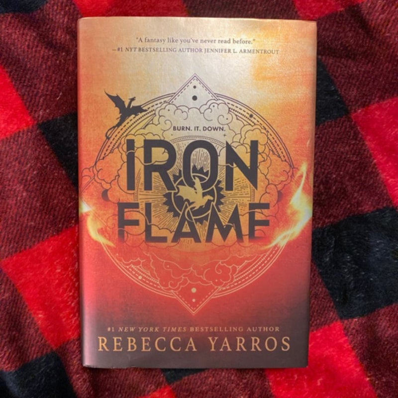 Iron Flame (first edition , sprayed edges)