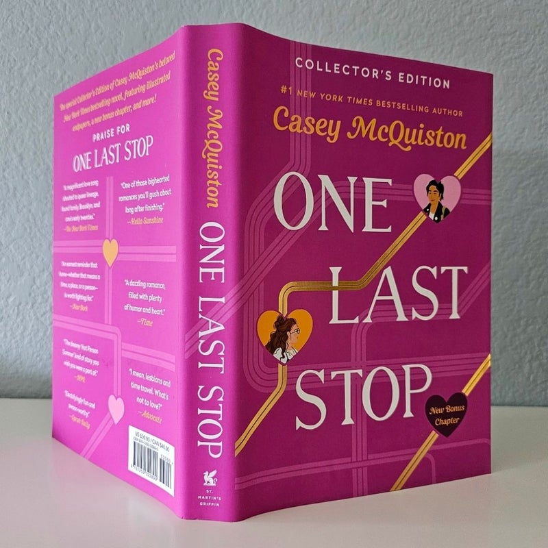 One Last Stop SIGNED by Casey McQuiston Collector's Edition FIRST Edition (2023)