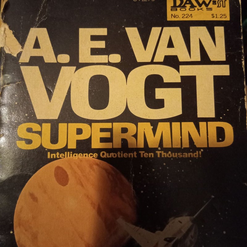 A. E. VAN VOGT SUPERMIND (First Daw Edition, 1977)