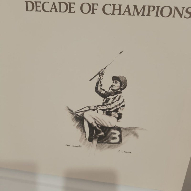 Classic decade of champions horse book