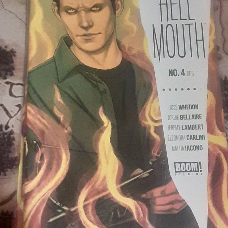 Hellmouth Boom comic lot 2,3,4,5 Buffy the Vampire Slayer , Angel, Jenny Frison Covers 