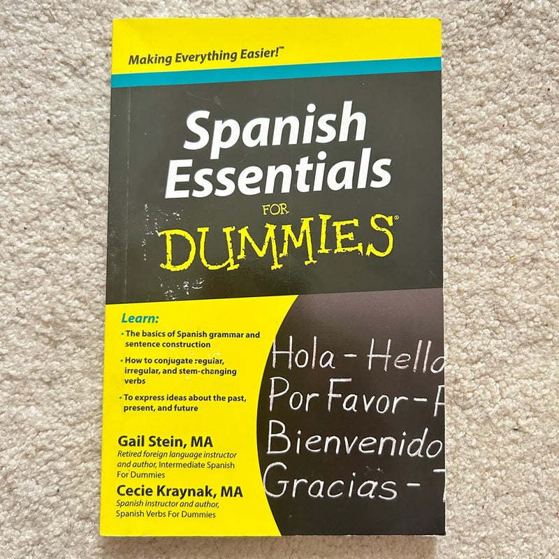 Spanish Essentials for Dummies