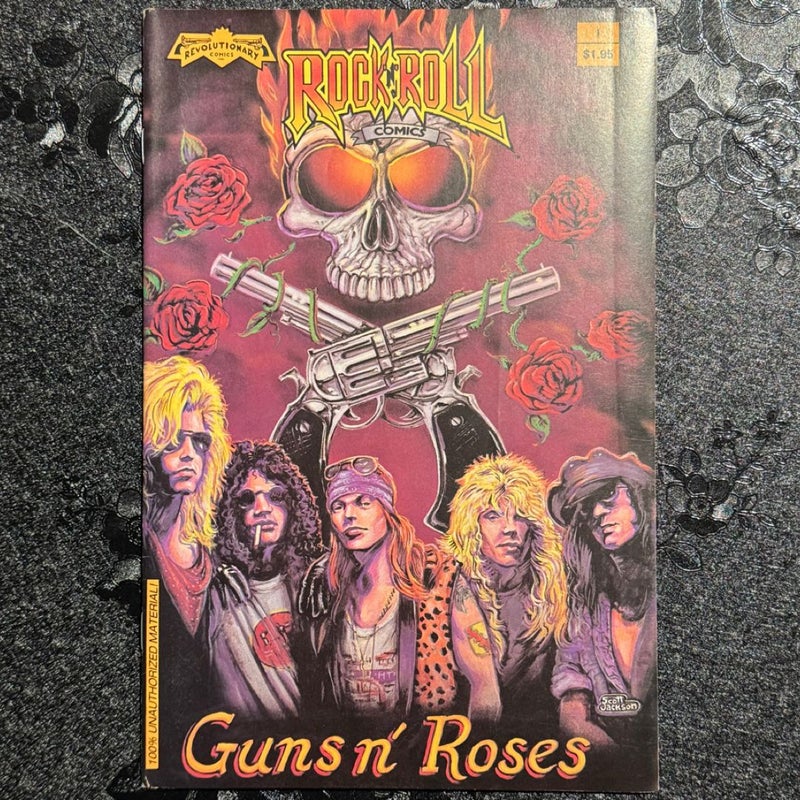 Rock N’ Roll Comics # 15 Sept 1990 Guns n’ Roses Revolutionary Comics 