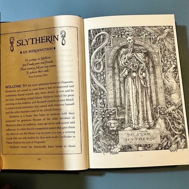 Harry Potter and the Philosopher's Stone - Hardcover Slytherin Edition