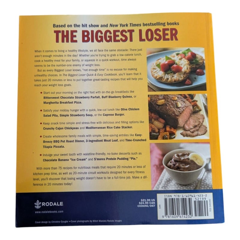 The Biggest Loser Quick and Easy Cookbook