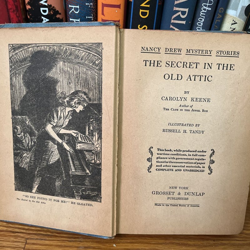 *FIRST EDITION* The Secret In The Old Attic 