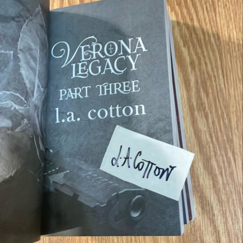 Verona Legacy Books