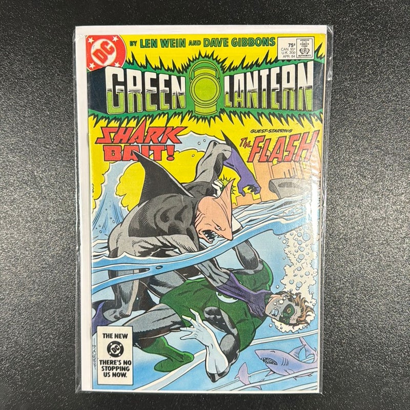 Green Lantern Apr 1984 Shark Bait The Flash DC Comics
