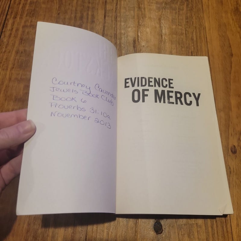 Evidence of Mercy