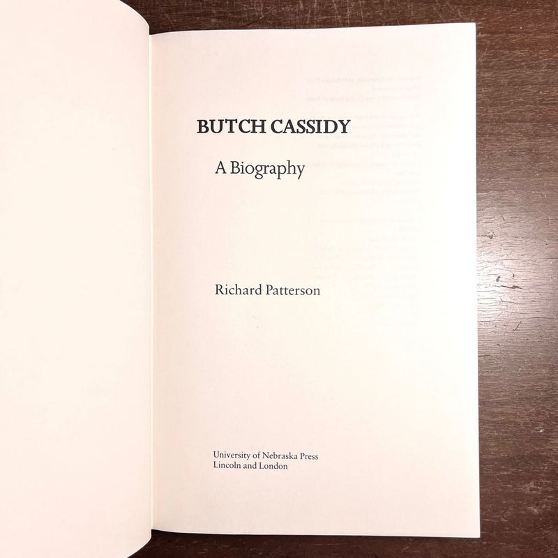 Butch Cassidy: A Biography 