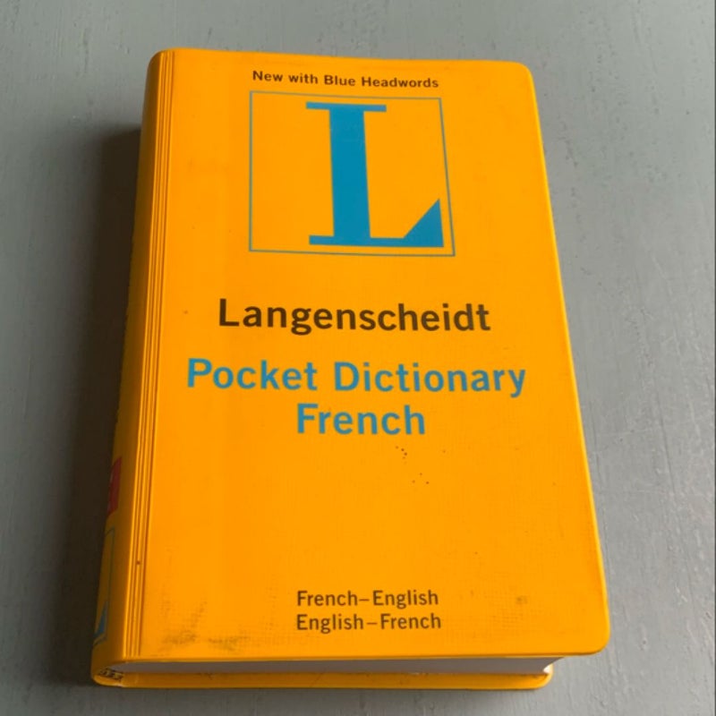 Langenscheidt Pocket French Dictionary