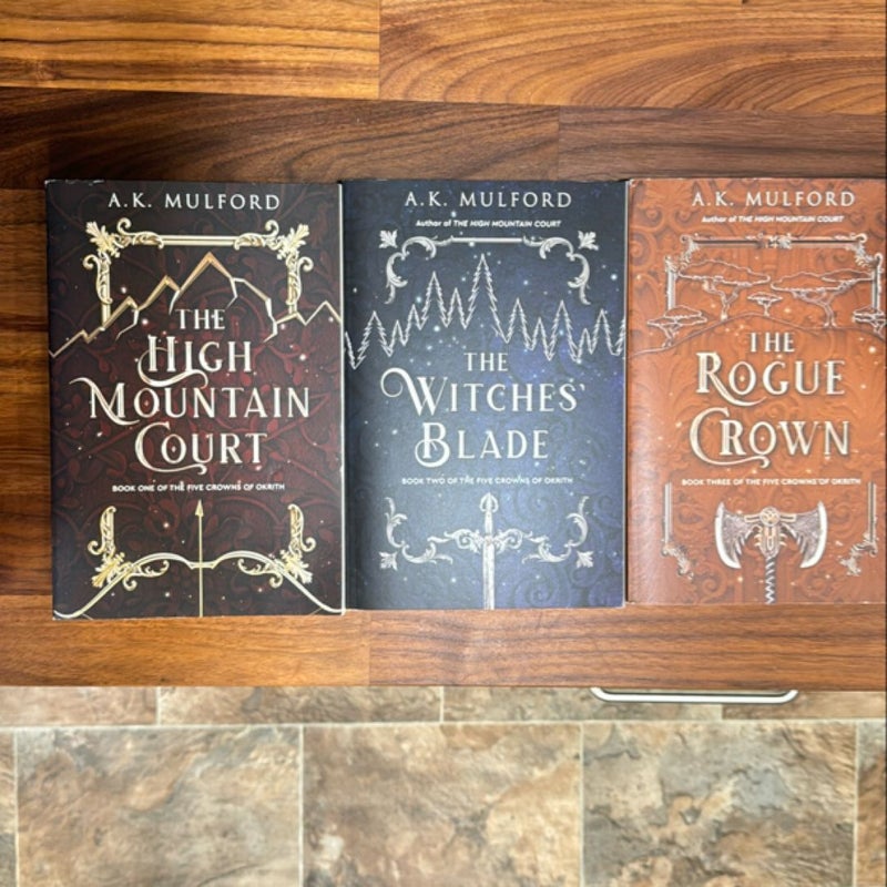 The High Mountain Court (set of 3)