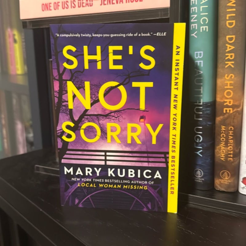 She's Not Sorry