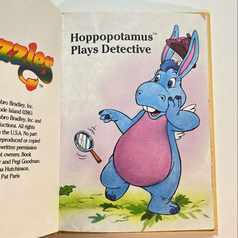 Wuzzles Hoppopotamus Plays Detective