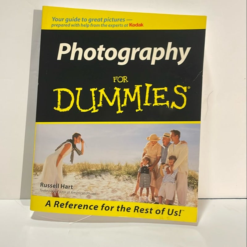 Photography for Dummies