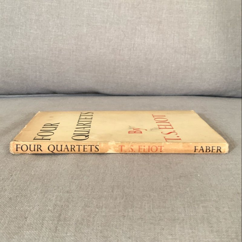 FOUR QUARTETS : UK Hardcover (8th Impression)