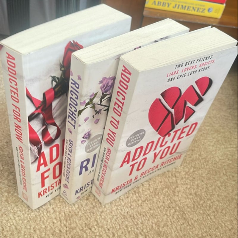 Addicted Series Books 1-3 BUNDLE 