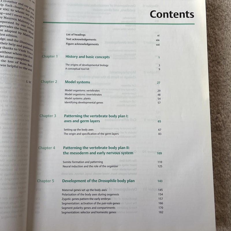 Principles of Development