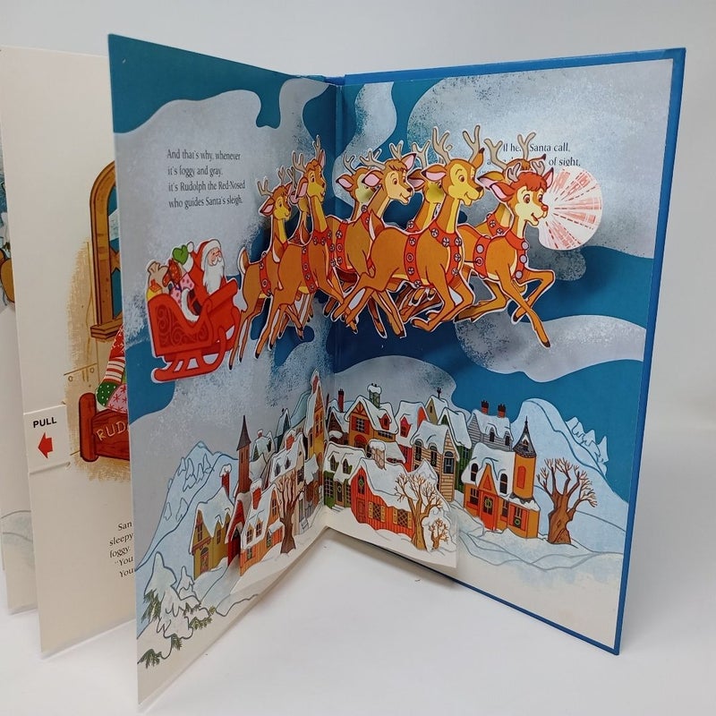 Rudolph the Red Nosed Reindeer Golden Pop-Up book