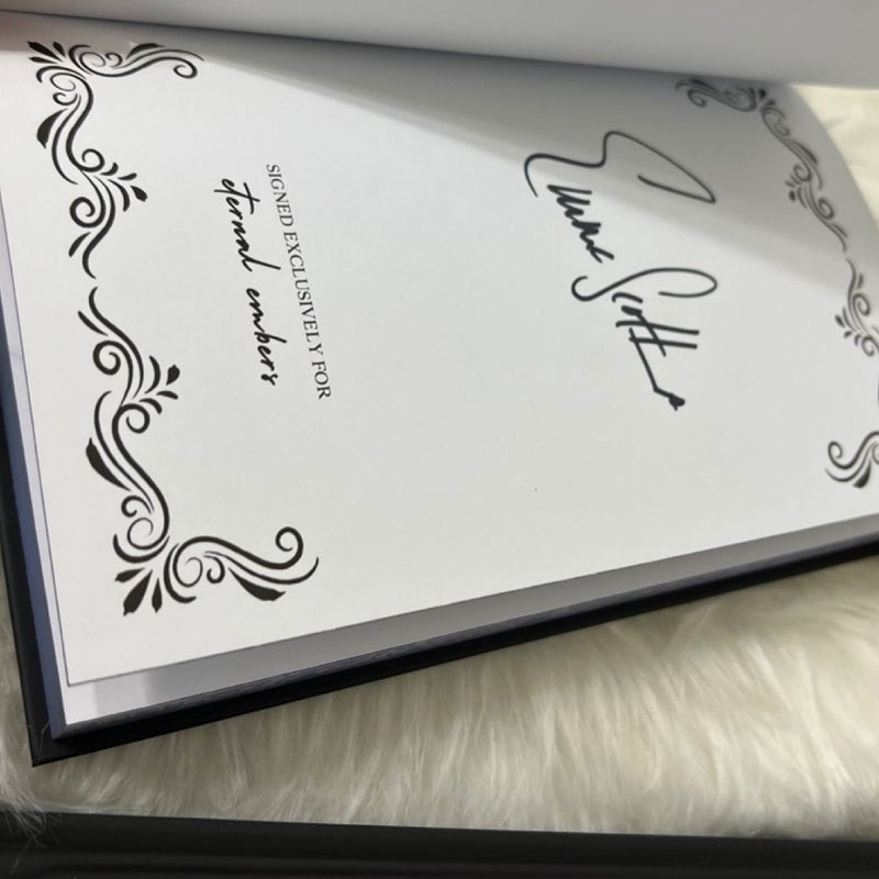 SIGNED Full Tilt & All In  Emma Scott Eternal Embers Book Box Special Edition