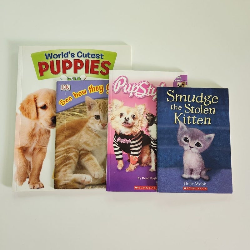 Children's Animal Book Lot of 4