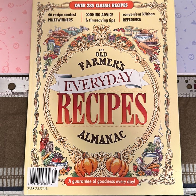 The old farmers everyday recipes almanac