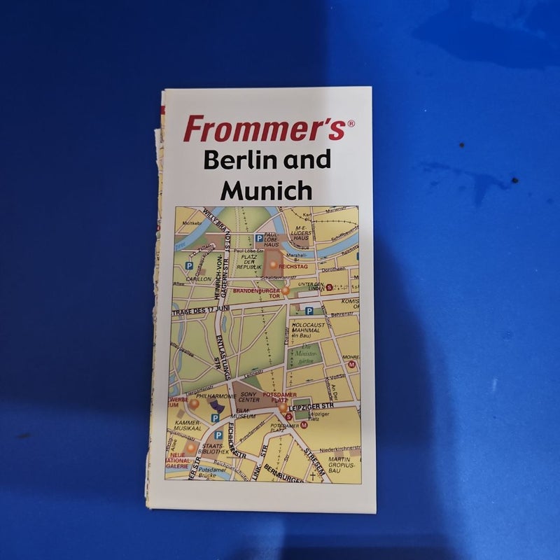 Frommer's Foldout Map BERLIN & MUNICH